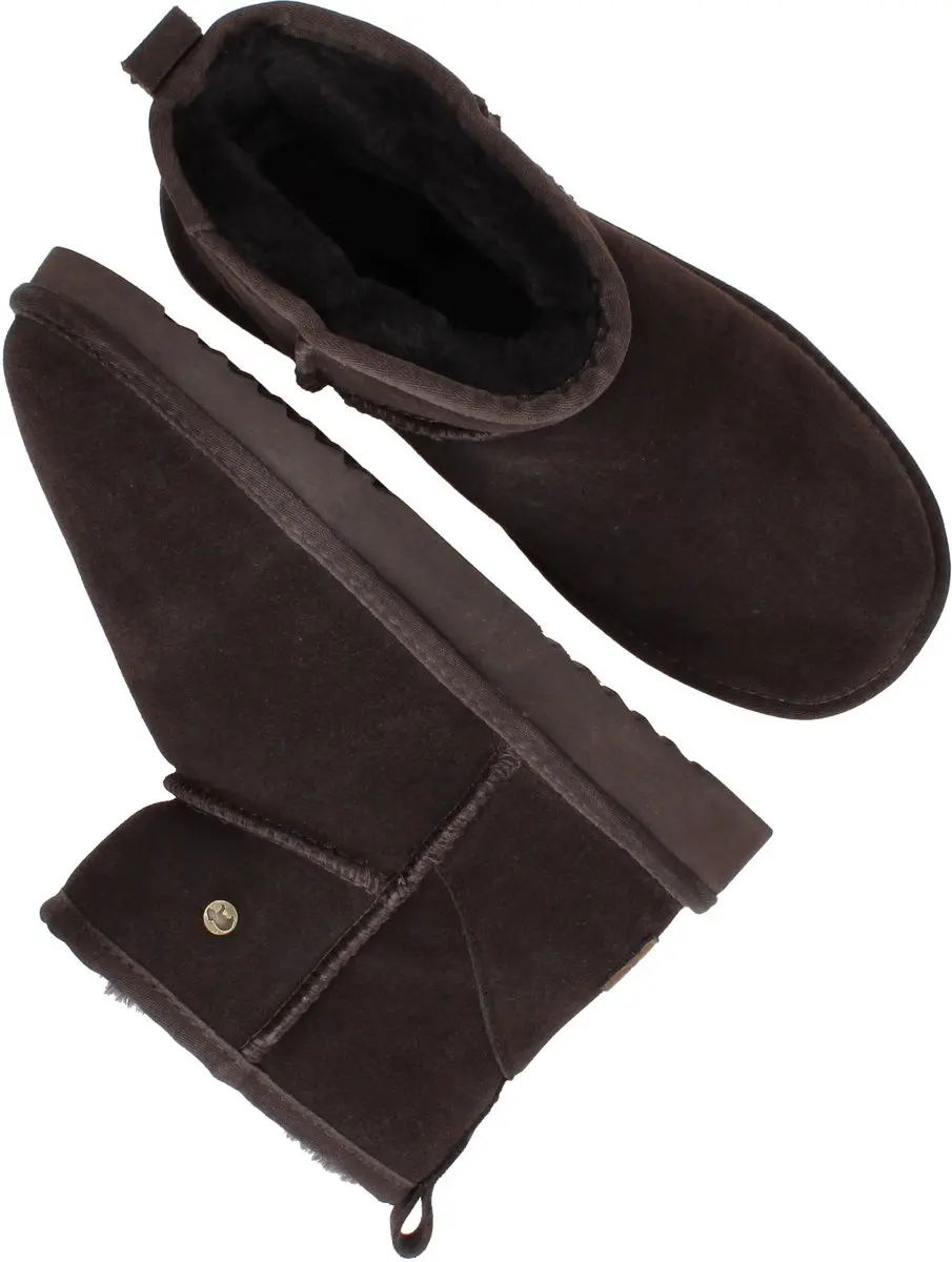 Warmbat Wallaby Suede Boot Dames Laarzen - Bruin - afbeelding 6 van 6
