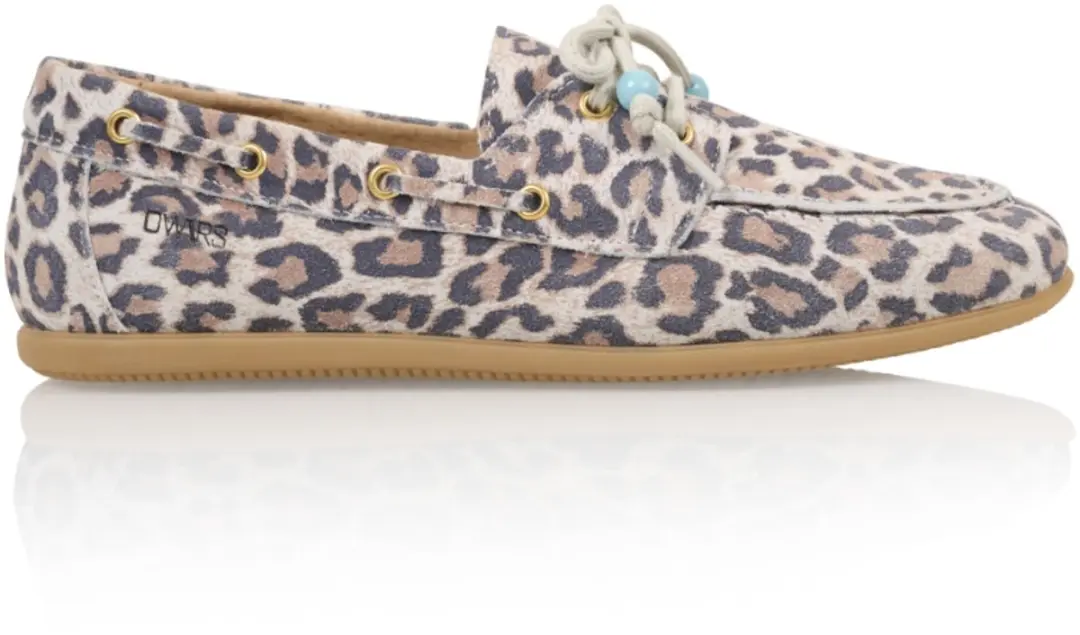 DWRS label Latty loafers leopard sand