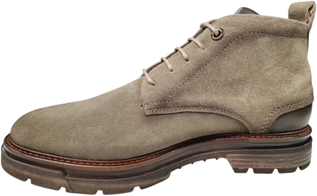 Berkelmans Levin Suede Beige Veterschoenen Heren - Beige - 44 - afbeelding 4 van 4