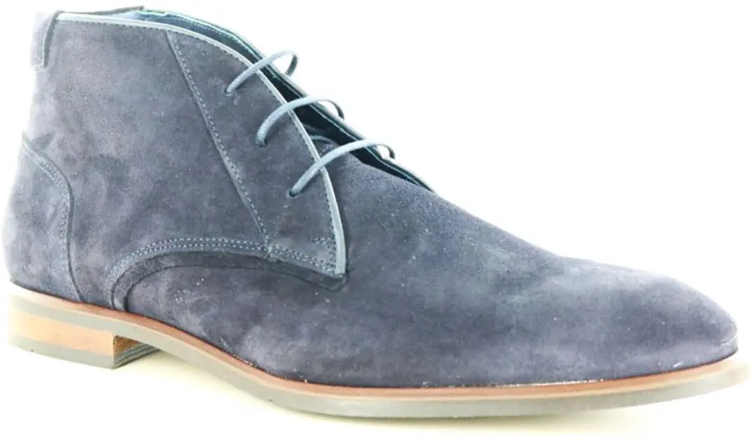 Berkelmans - 262006801 - Nette herenschoenenBusiness half-hoog - Kleur: Blauw - Maat: 46 - afbeelding 2 van 6