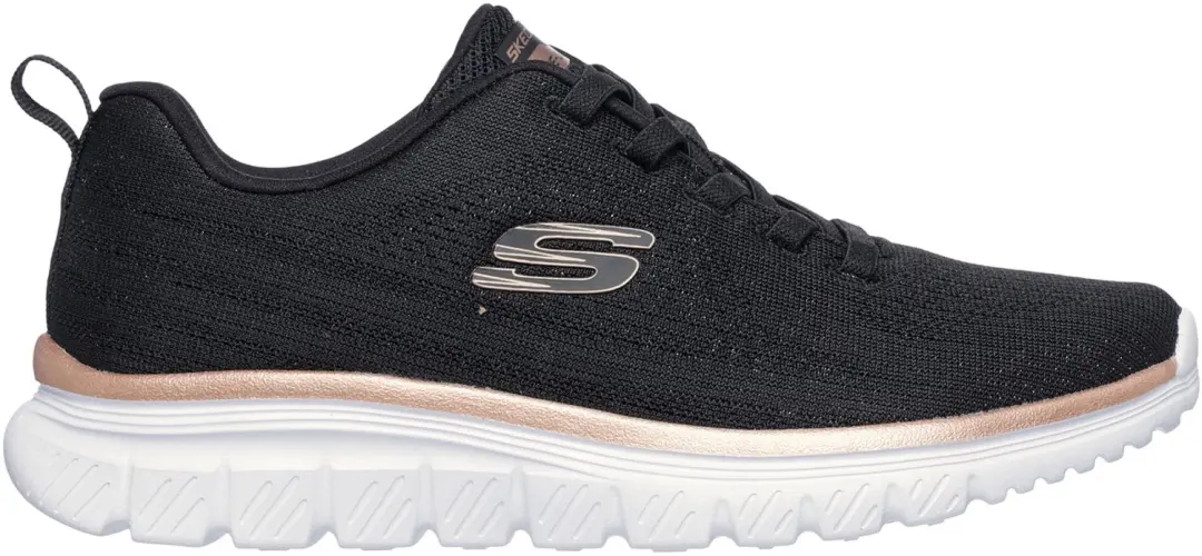 SKECHERS GRACEFUL 4.0-GLINTING GRACE 898024-BKRG 40