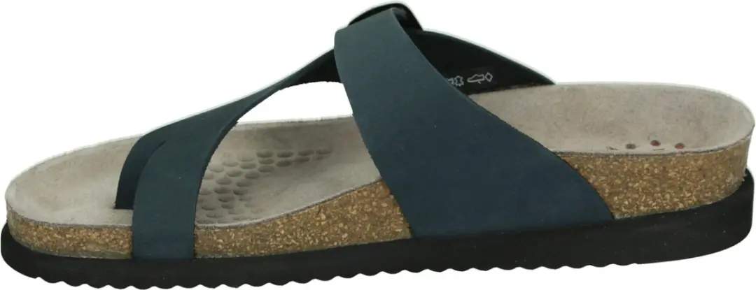 mephisto - HELEN SANDALBUCK - Dames slippers - Kleur: Blauw - Maat: 43 - afbeelding 4 van 6