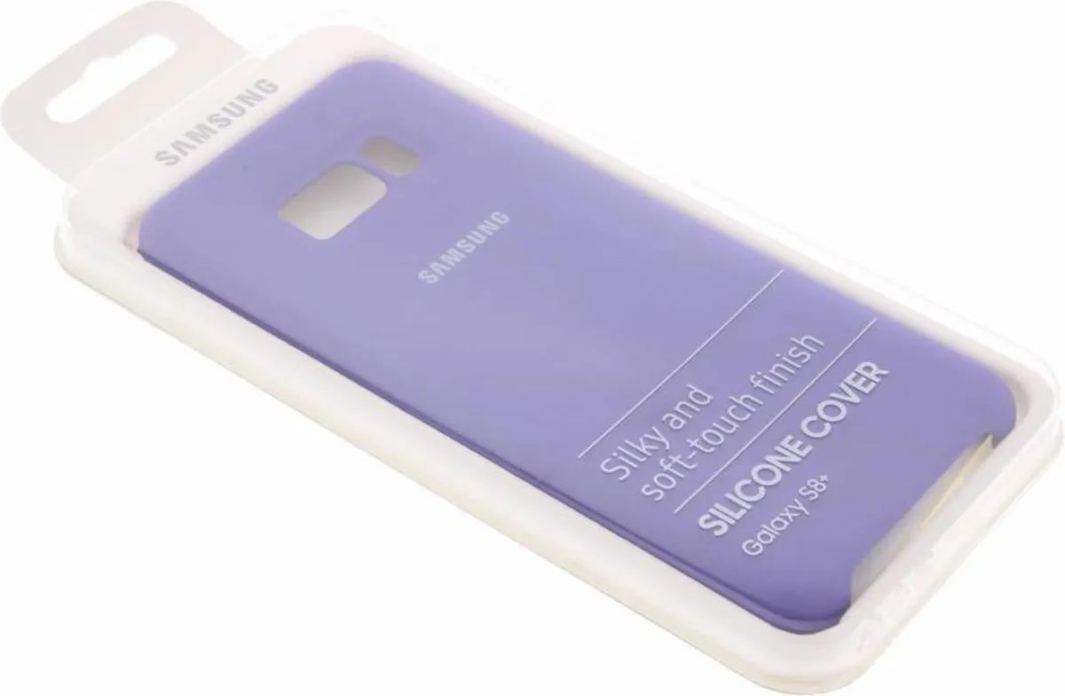 Samsung Galaxy S8+ Siliconen Hoesje - Paars - EF-PG955TVEGWW
