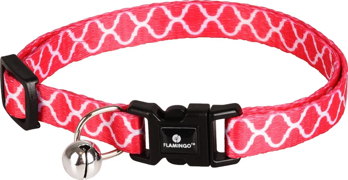 Flamingo Kattenhalsband Amsi - Assorti Multi-Color 20-35cm