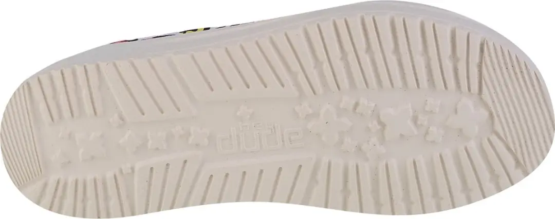 Hey Dude Wendy Youth Sneakers 30 - Wit - afbeelding 4 van 5