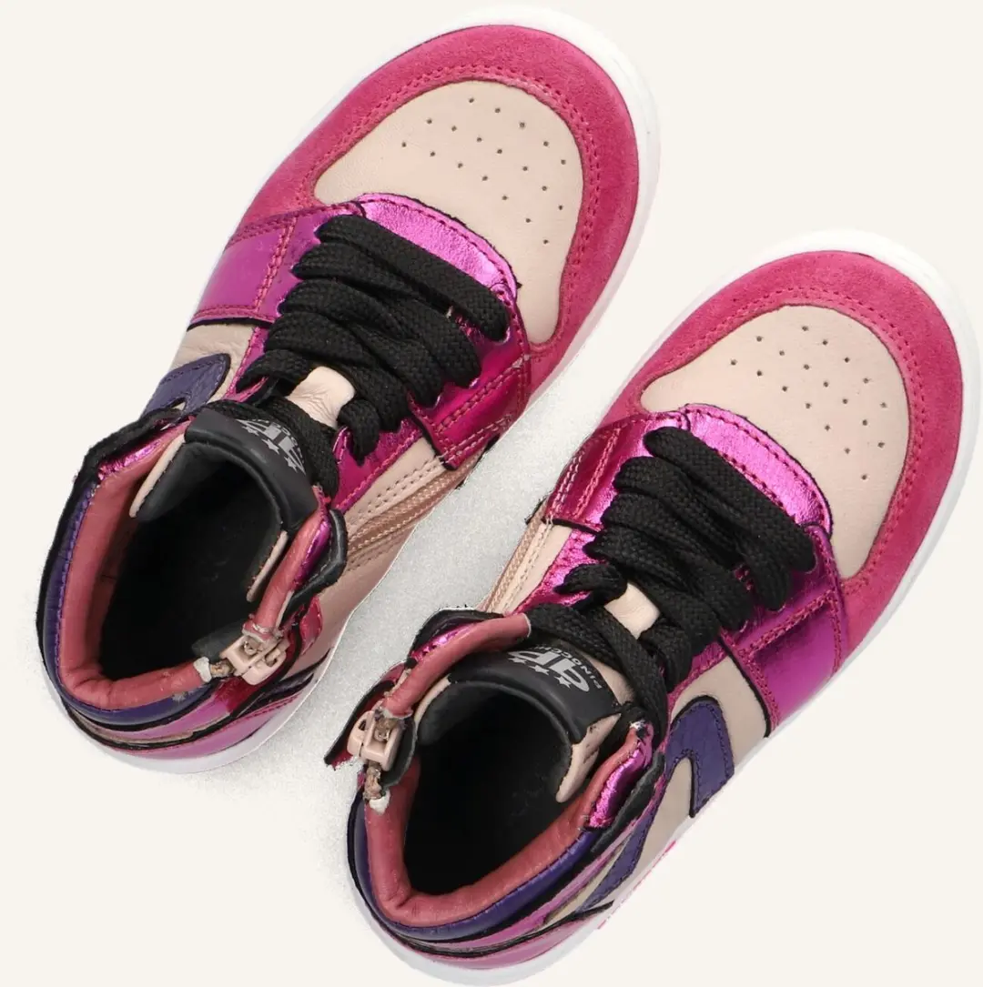 Pinocchio P1765 Sneakers - Meisjes - Paars - Maat 24 - afbeelding 4 van 6