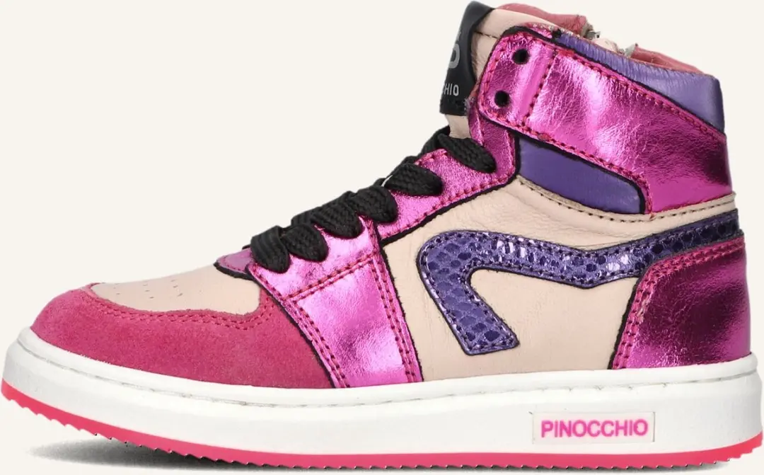 Pinocchio P1765 Sneakers - Meisjes - Paars - Maat 24 - afbeelding 3 van 6