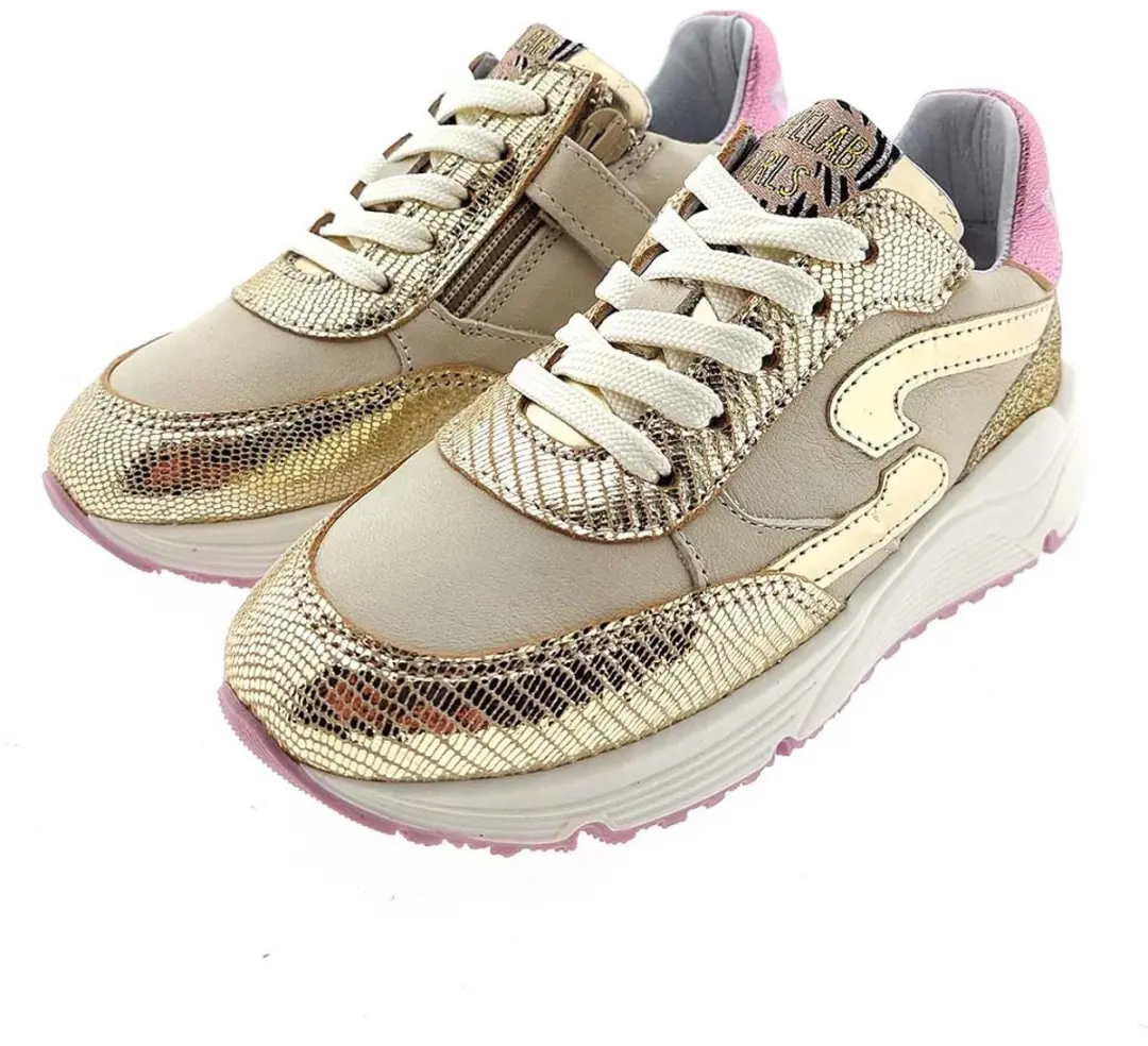 Develab 41044 Sneakers Meisjes - Goud - Maat 30 - afbeelding 3 van 6