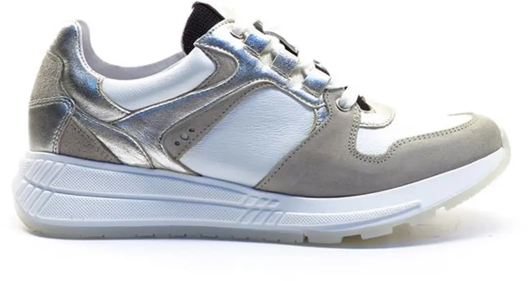 Aqa Shoes Wit beige combi sneaker A8725 A49B47 BEIGE