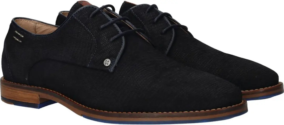 Berkelmans Posadas Veterschoenen - Heren - Blauw - Maat:42 - afbeelding 6 van 6