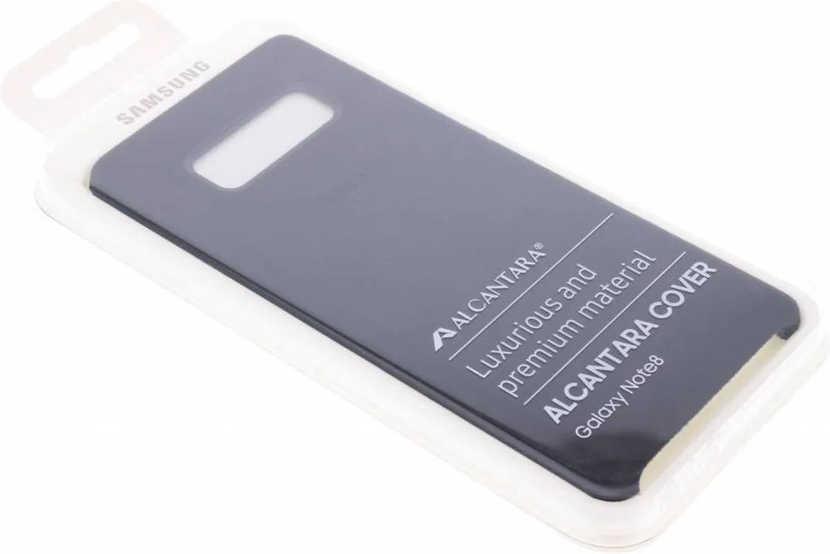 Samsung Galaxy Note8 Alcantara Hoes - Zwart EF-XN950ABEGWW