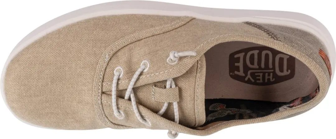 Hey Dude Conway Craft Linen Schoenen Beige - afbeelding 6 van 6