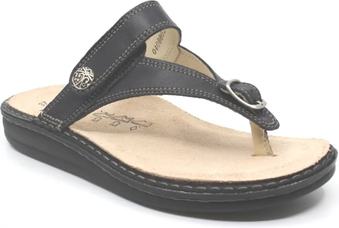 Finn Comfort Alexandria S Teenslipper - Zwart - afbeelding 6 van 6