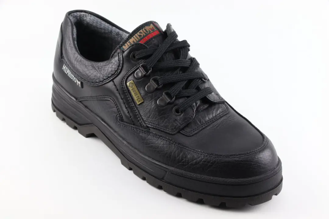 Heren Veterschoenen Mephisto Barracuda Goretex Black Zwart - Maat 7½ - afbeelding 2 van 6
