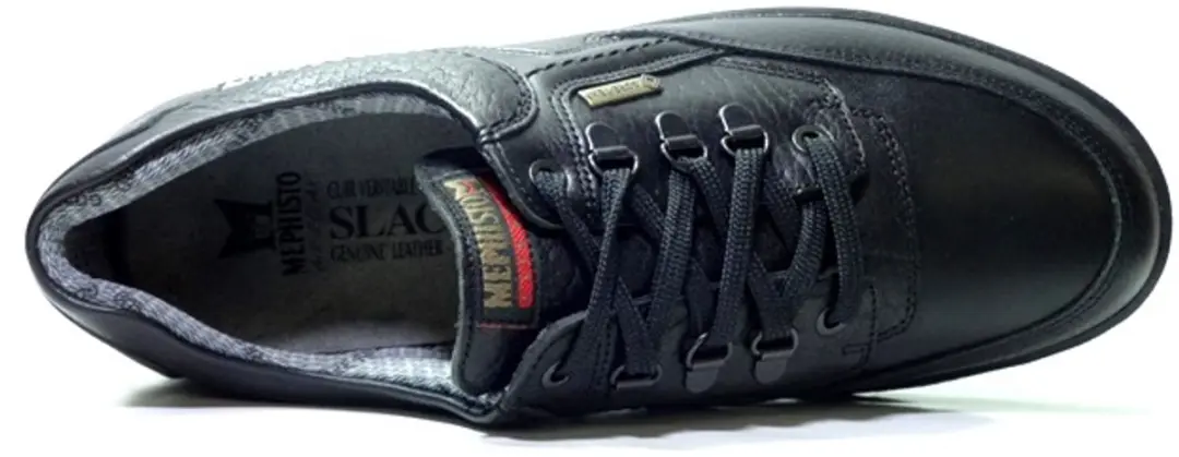 Heren Veterschoenen Mephisto Barracuda Goretex Black Zwart - Maat 7½ - afbeelding 4 van 6