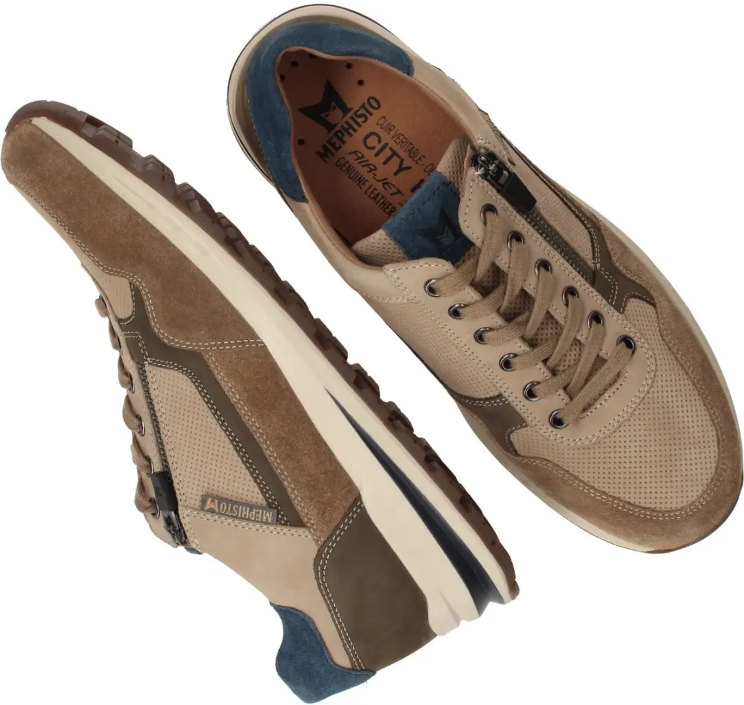 Heren Veterschoenen Mephisto Bradley Spice Bruin - Maat 42 - afbeelding 4 van 6