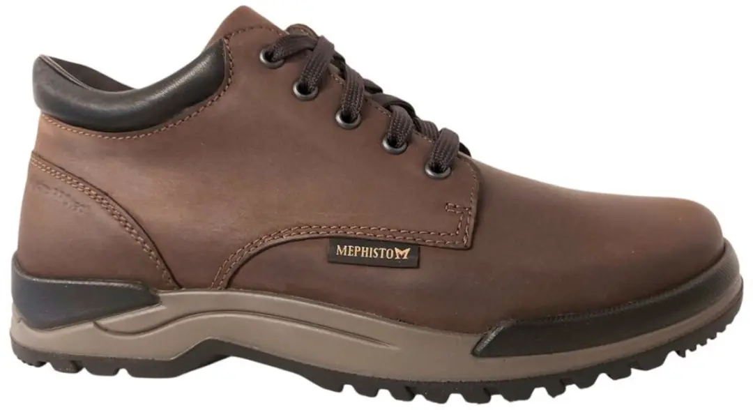 Heren Veterschoenen Mephisto Clement Grizzly Dark Brown Donkerbruin - Maat 44.5 - afbeelding 2 van 6