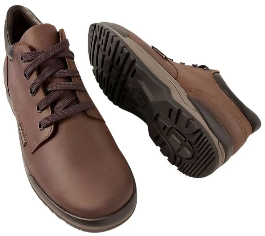 Heren Veterschoenen Mephisto Clement Grizzly Dark Brown Donkerbruin - Maat 44.5 - afbeelding 6 van 6