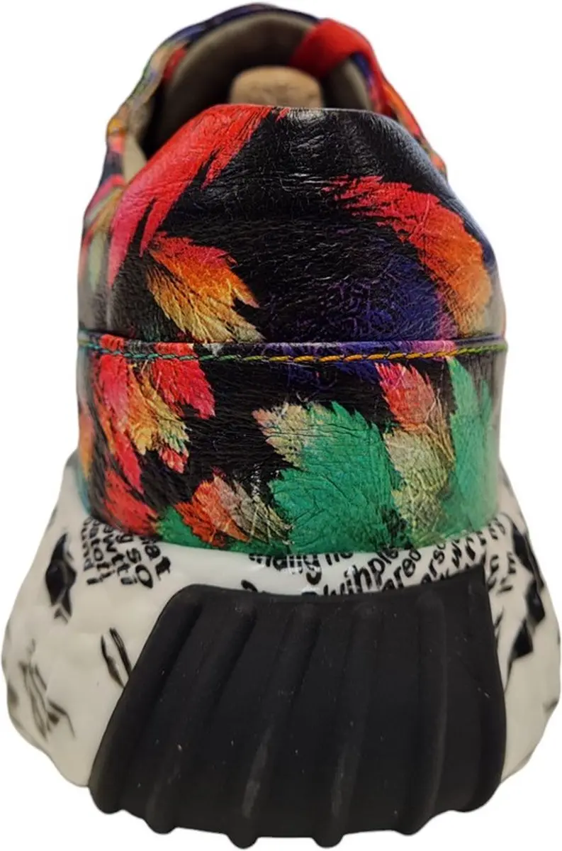 Laura Vita Burton 45 Grenat Dames Sneakers - Multi - 37 - afbeelding 2 van 4