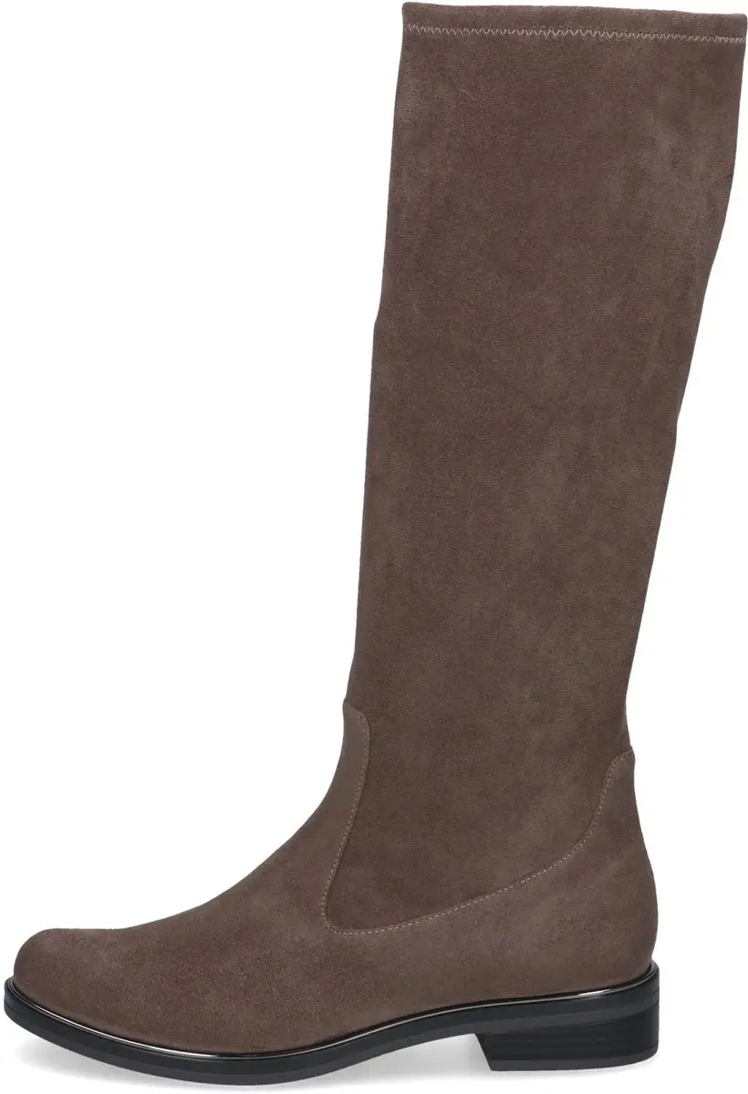 Caprice 9-9-25512-41 306 Lange Laarzen Beige Stretch Dames - Beige - 38 - afbeelding 2 van 6