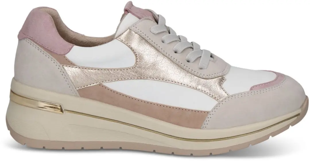Caprice 9-23701-46-137 Sneakers - wit goud - afbeelding 4 van 6