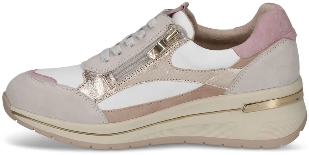 Caprice 9-23701-46-137 Sneakers - wit goud - afbeelding 3 van 6