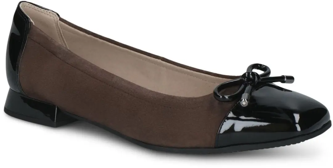 Caprice Dames Ballerina 9-22104-41 329 G-breedte Maat: 40 EU