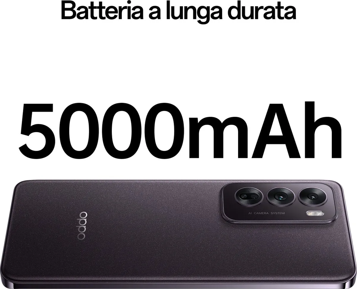 OPPO Reno12 5G 110010233902 - 256GB - Zwart