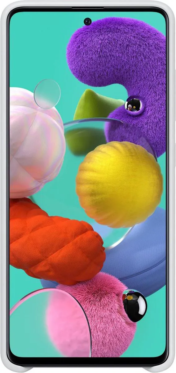 Samsung Silicone Hoesje Galaxy A51 EF-PA515TWEGEU - Wit