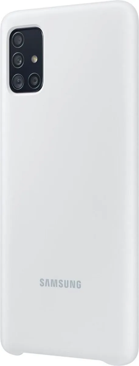 Samsung Silicone Hoesje Galaxy A51 EF-PA515TWEGEU - Wit