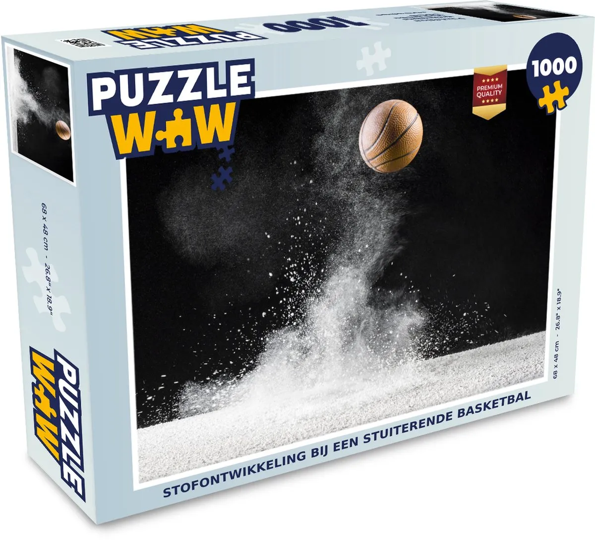 PuzzleWow Legpuzzel 1000 Stuks Multicolor
