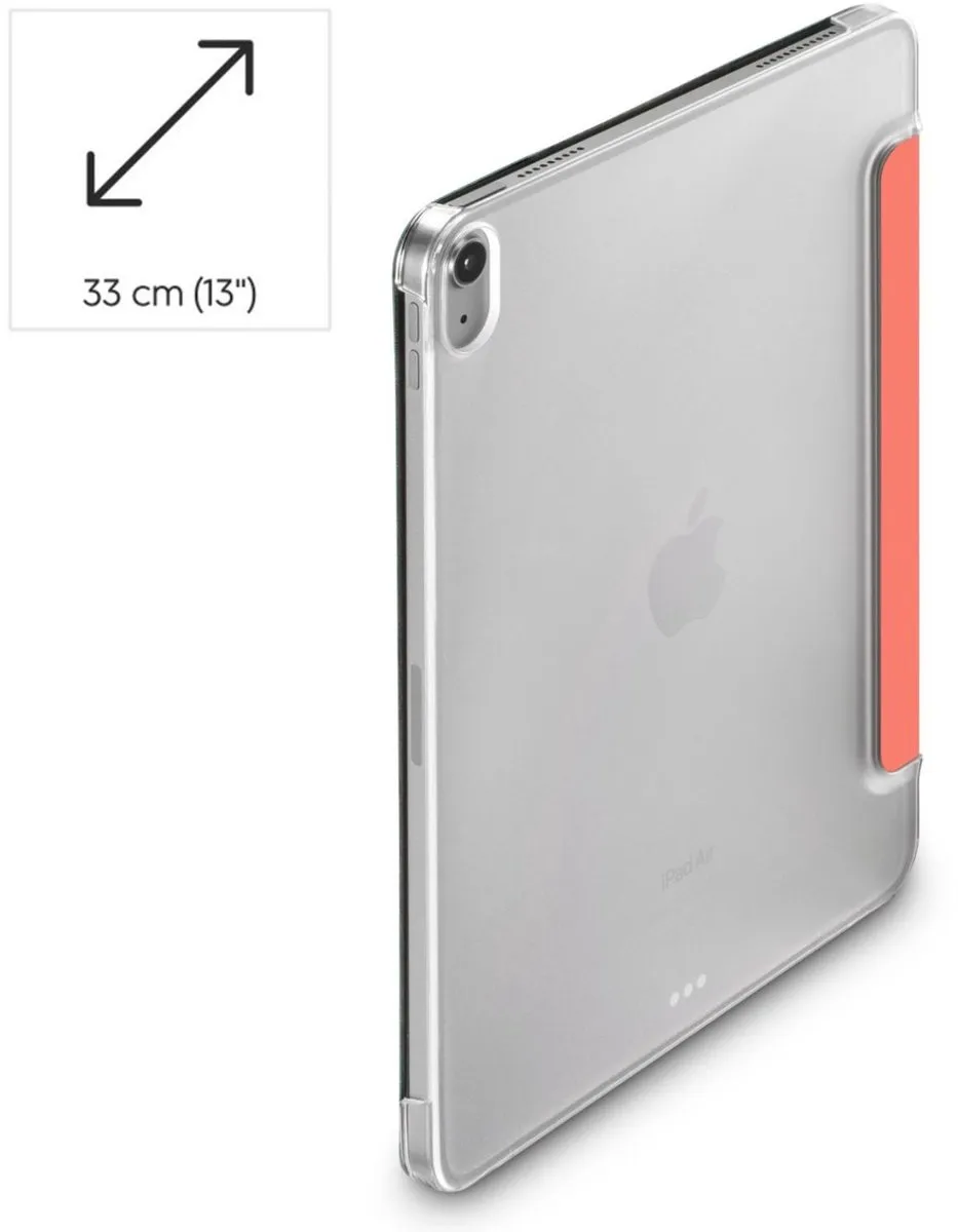 Hama Tablethoes Fold Clear 00227005 - iPad Air 13" 2024 - Koraal