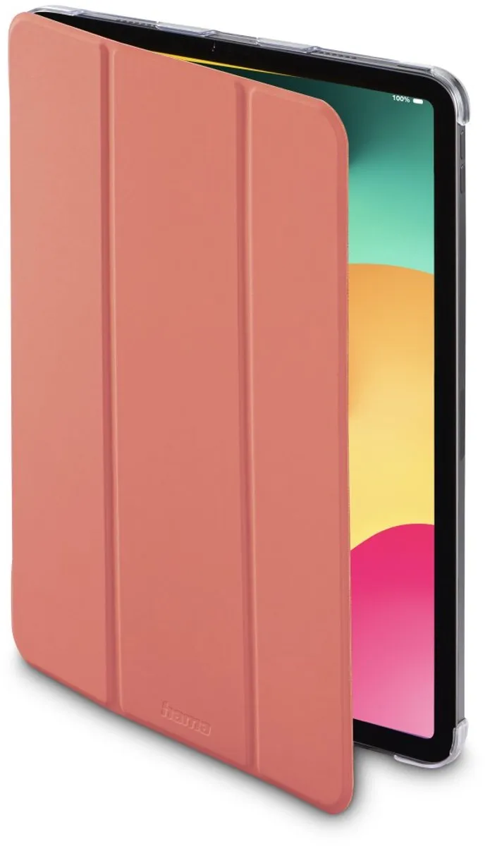 Hama Tablethoes Fold Clear 00227005 - iPad Air 13" 2024 - Koraal