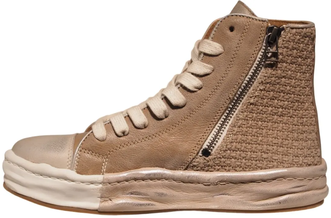 Rebecca White Zwave Pocket Sneakers Taupe 39 - afbeelding 2 van 6