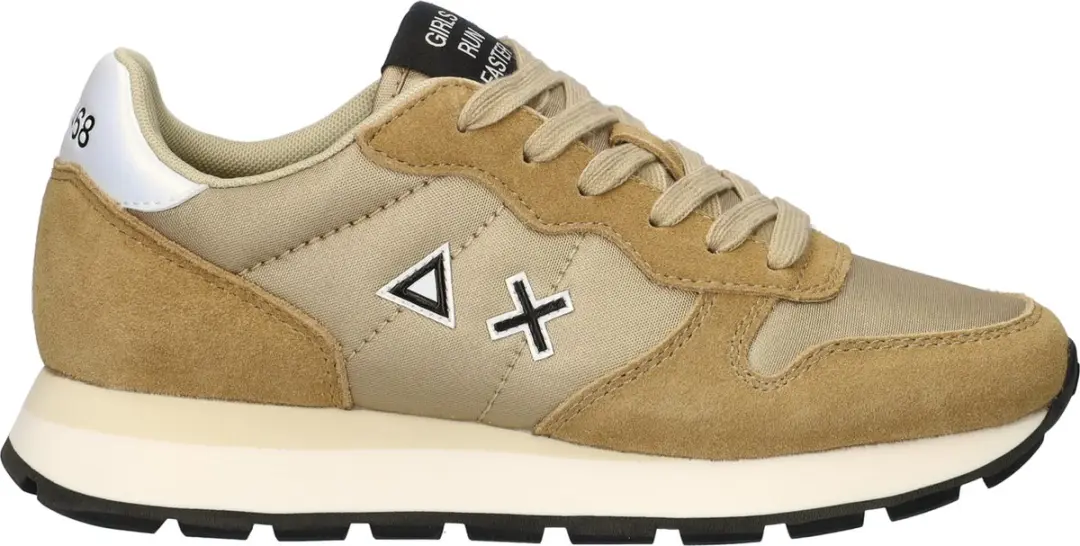SUN68 Ally Bright Nylon Sneakers Laag
