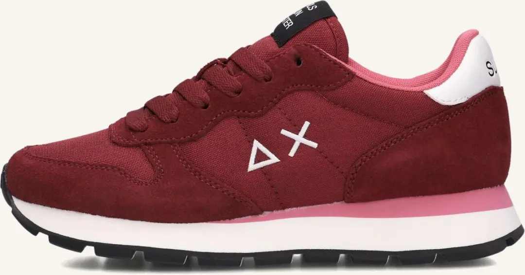Sun68 Ally Solid Sneakers Rood 38 - afbeelding 2 van 6