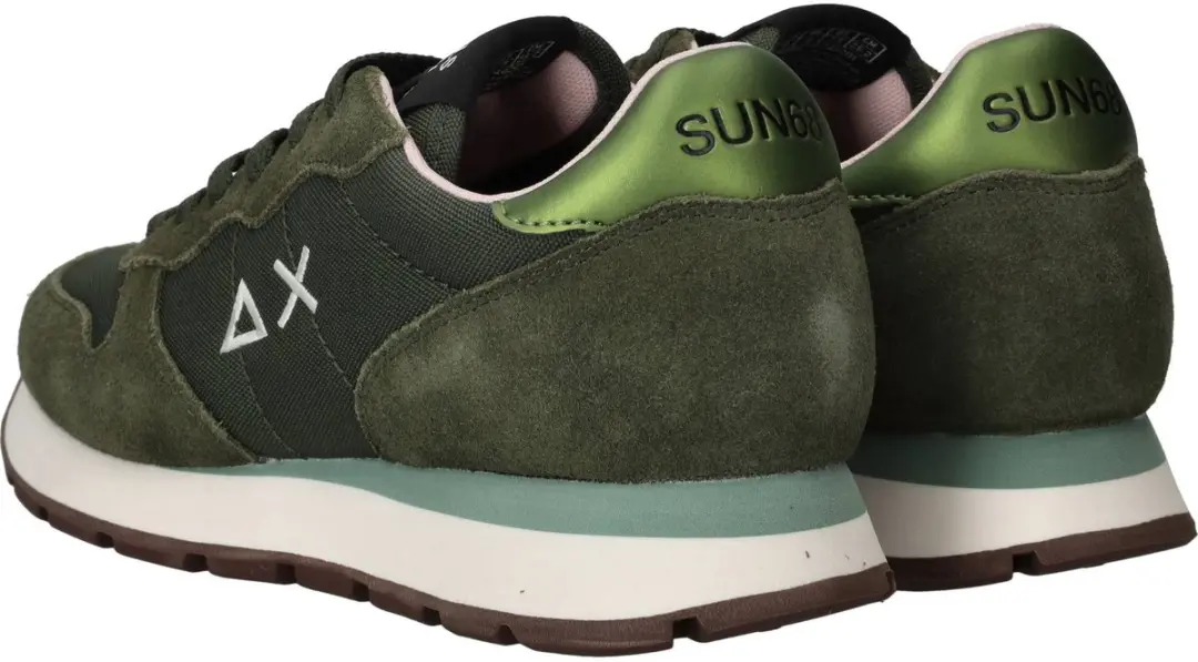 SUN68 Ally Solid Sneakers - Dames - Groen - Maat:37 - afbeelding 6 van 6
