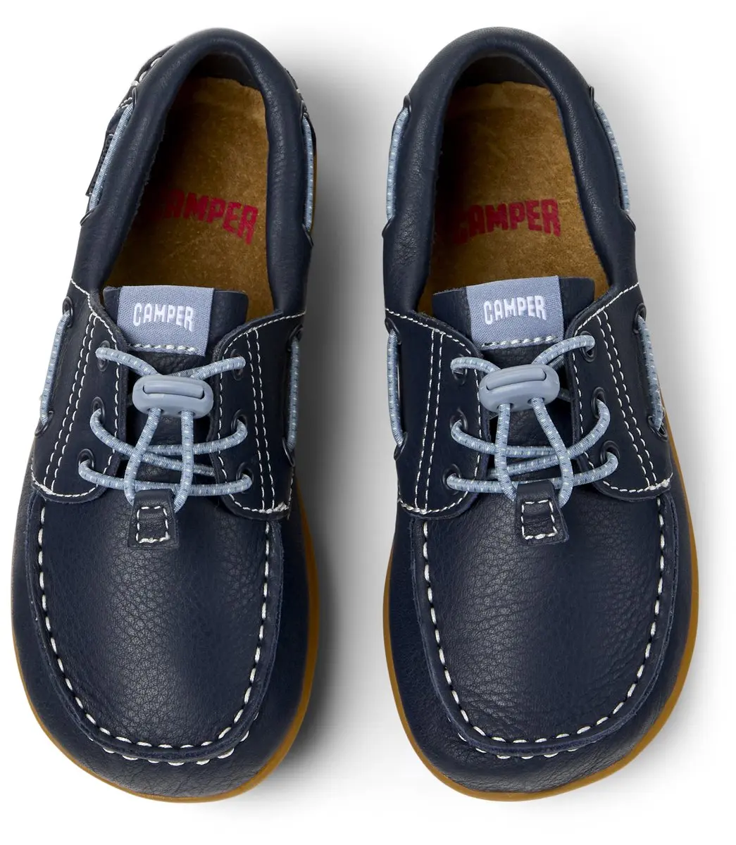 Camper Peu Cami Veterschoenen - Kinderen - Donkerblauw - 30 - afbeelding 5 van 6