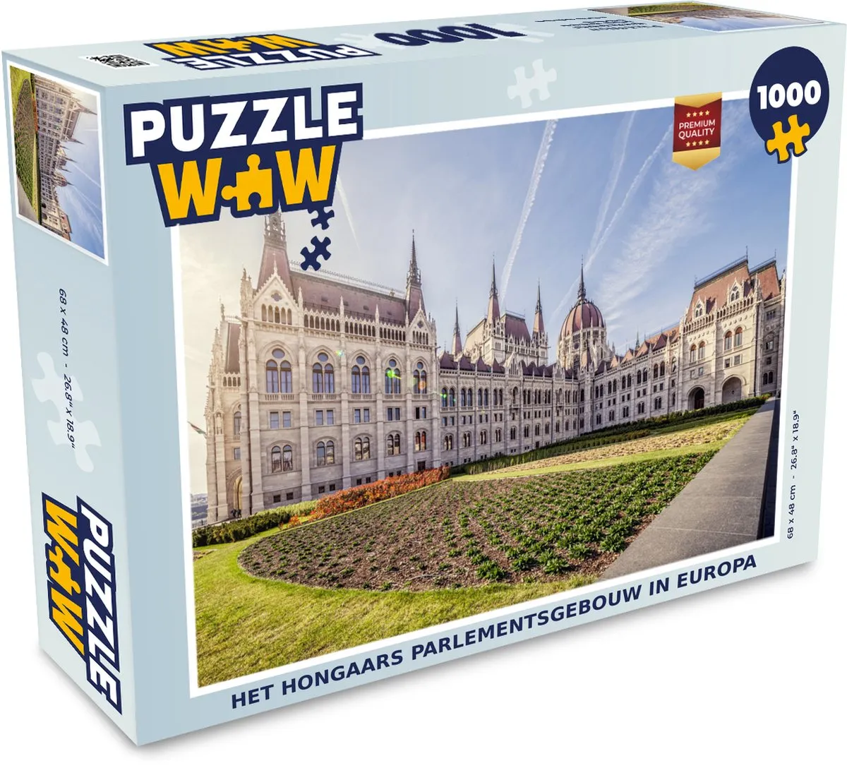 PuzzleWow Het Hongaars Parlement 1000 Stuks