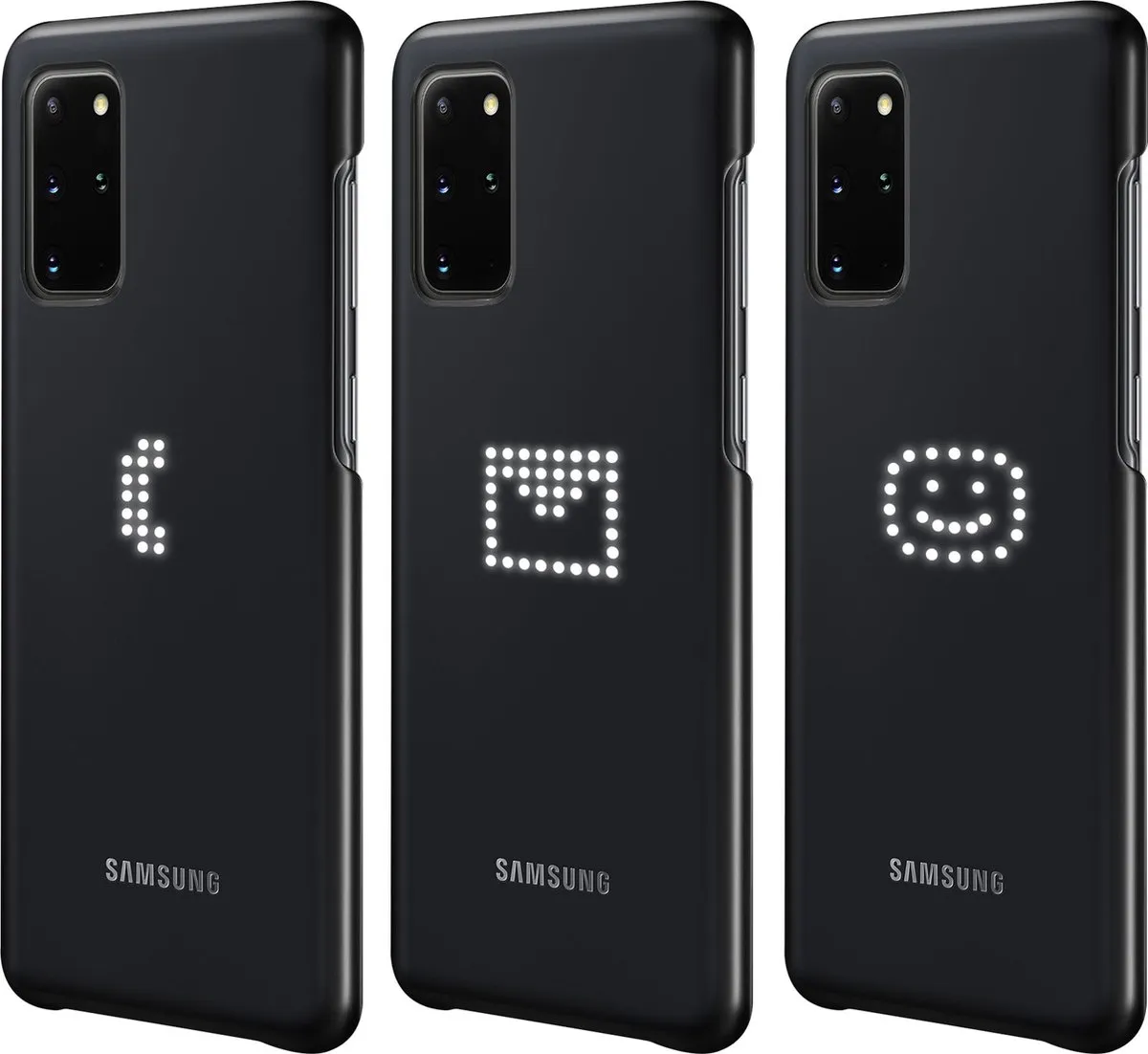 Samsung LED View Hoesje Galaxy S20+ - Zwart