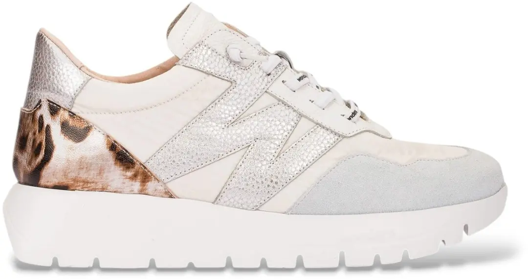 Wonders Off-white Odisei Leren Sneakers