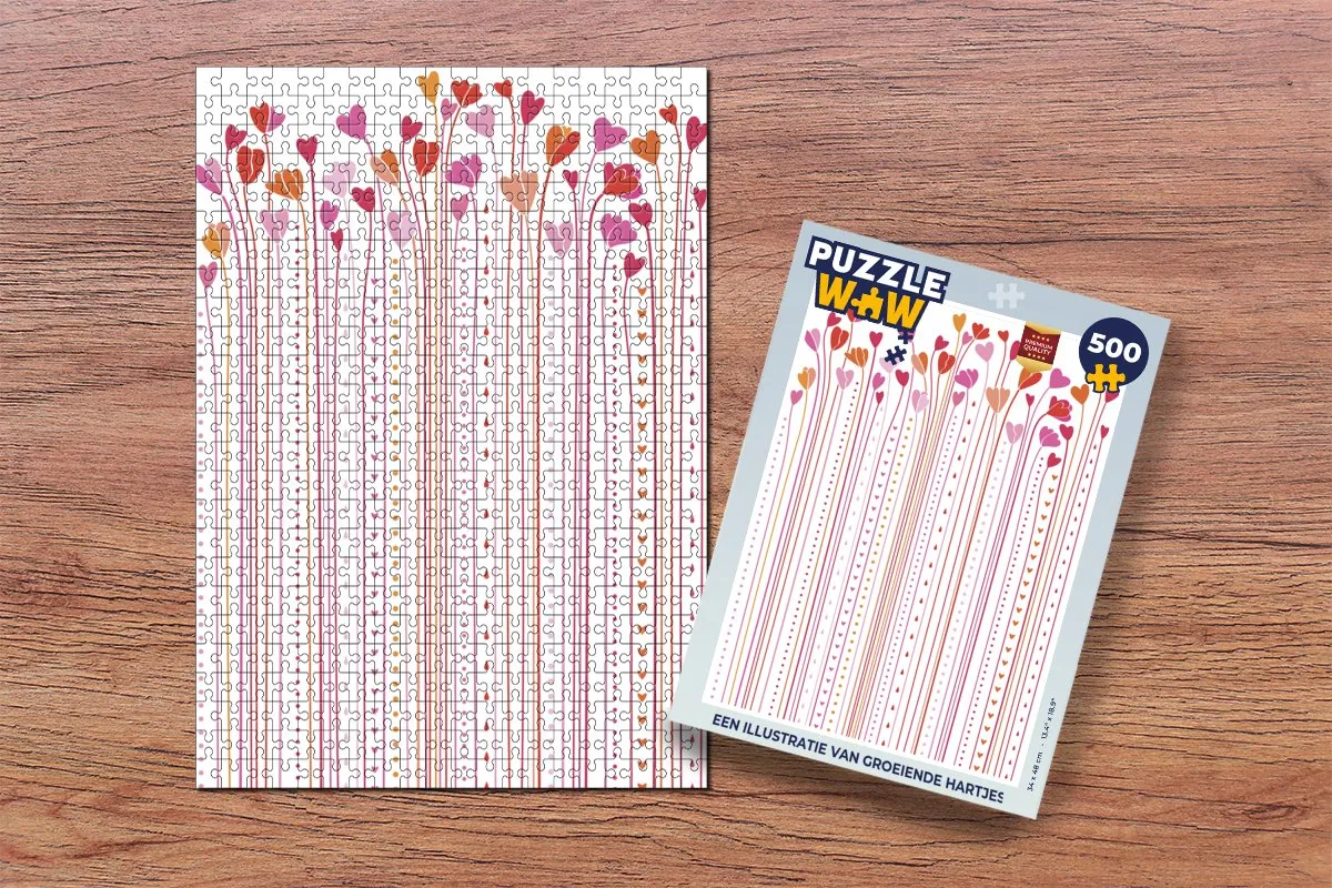 PuzzleWow Legpuzzel 500 Stuks Multicolor - MPN 6017003362367