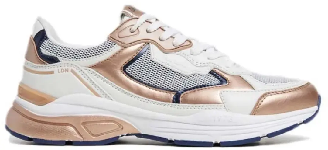 Pepe Jeans Dave Metal Schoenen Bruin,Wit EU 41 Vrouw