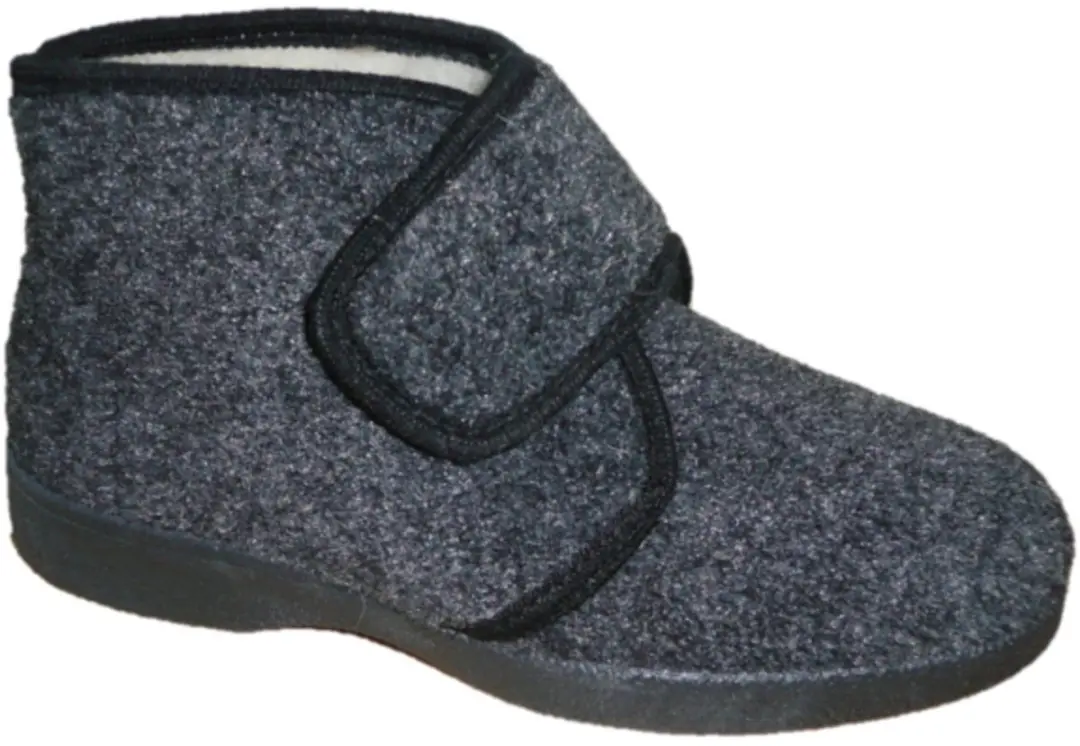 Pantoffel Klitband Scheerwol gevoerd 205L