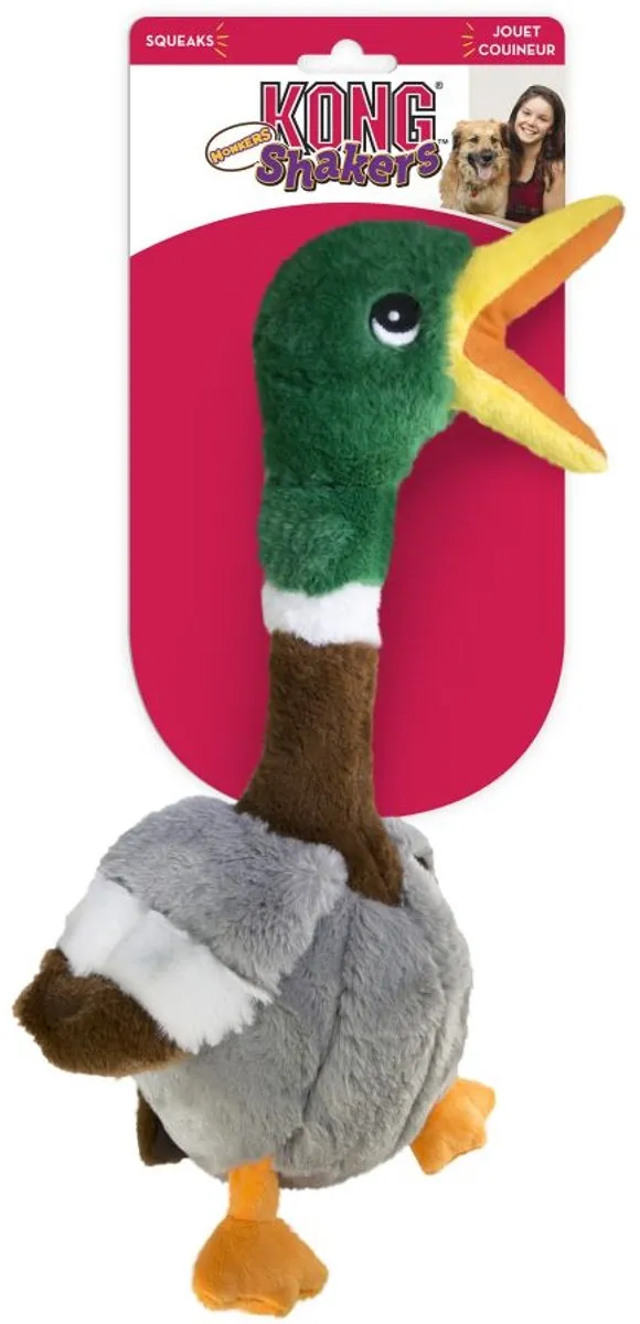 KONG Shakers Honkers Duck Small