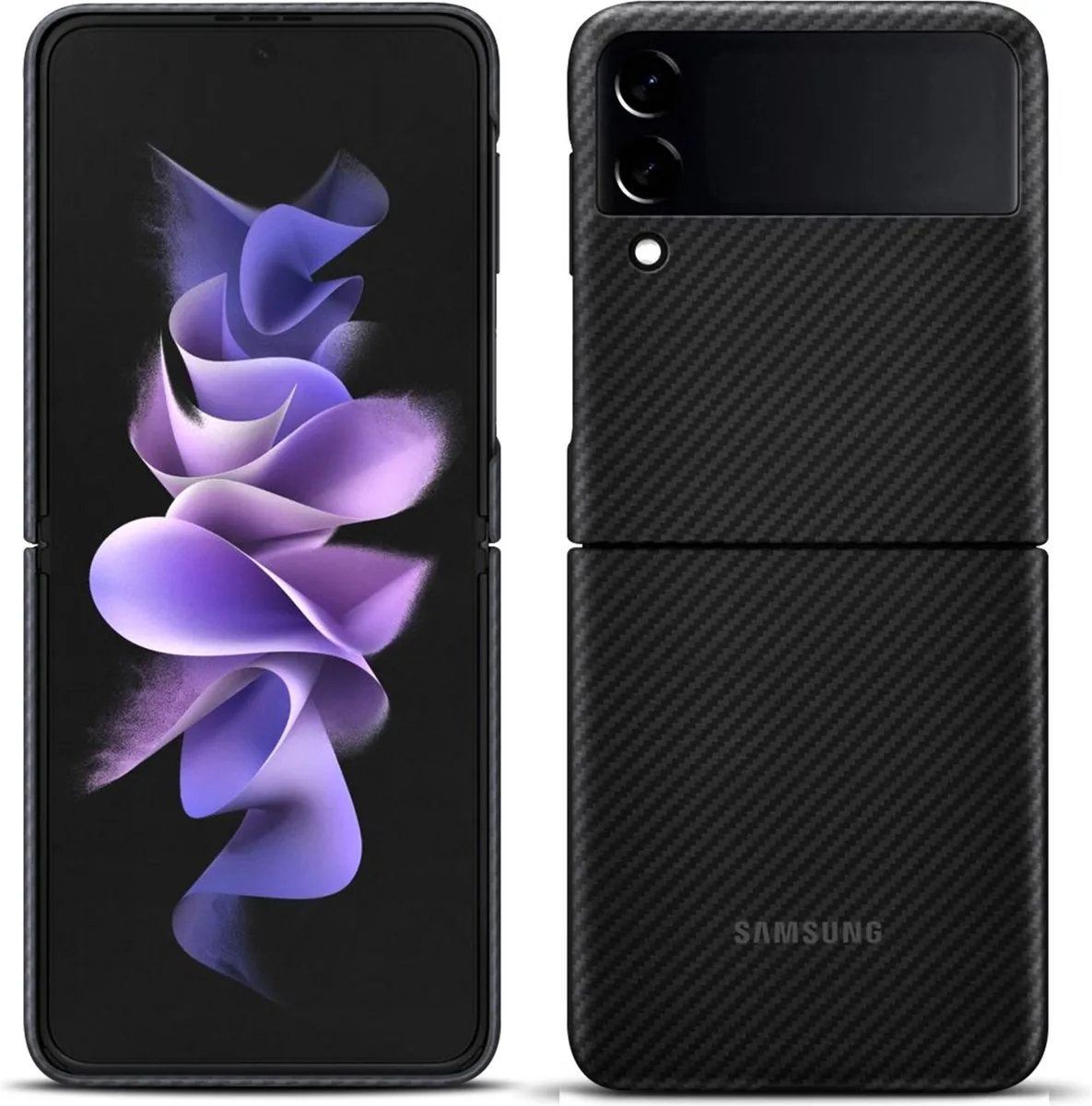 Samsung Galaxy Z Flip3 Aramid Hoesje EF-XF711SBEGWW
