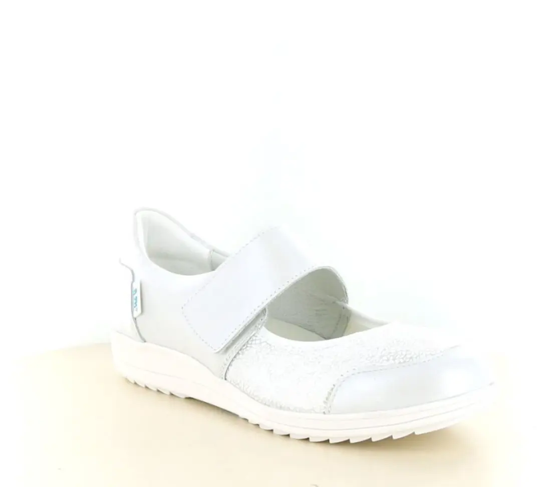 Q-Fit Alberta Bandschoenen Wit 38 - afbeelding 2 van 6