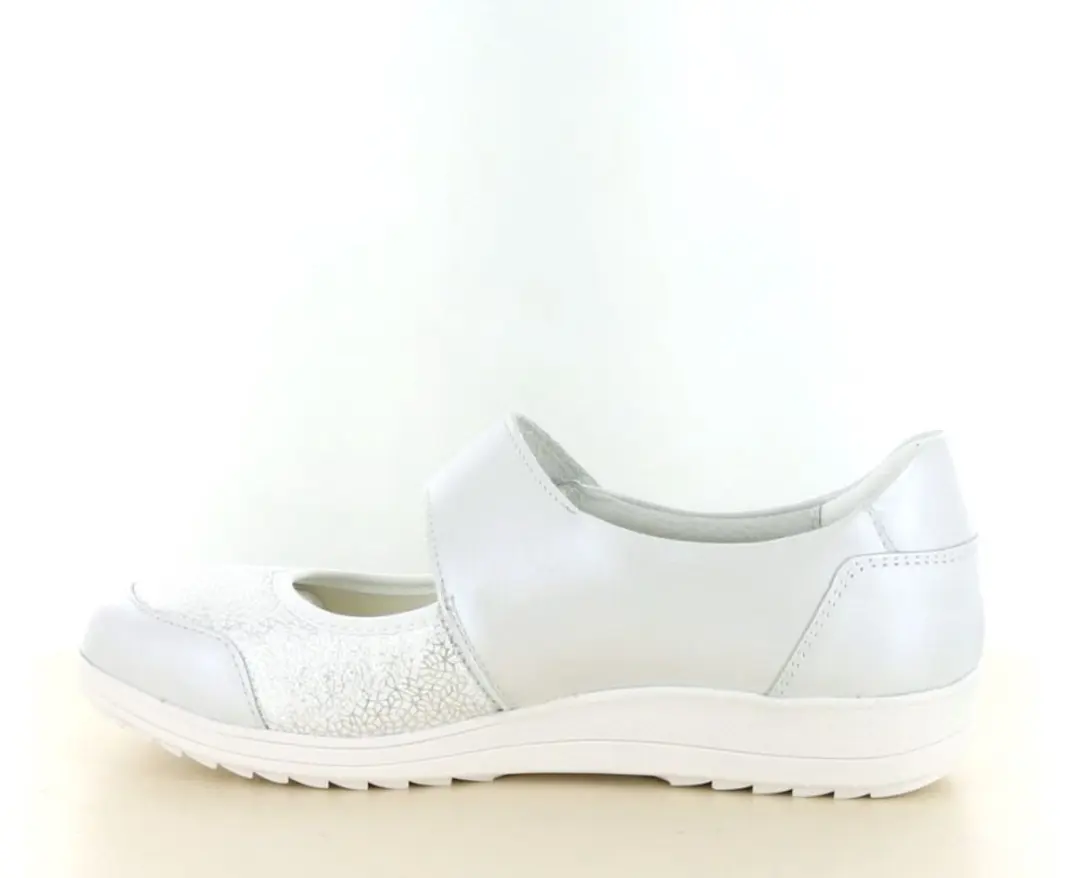 Q-Fit Alberta Bandschoenen Wit 38 - afbeelding 3 van 6
