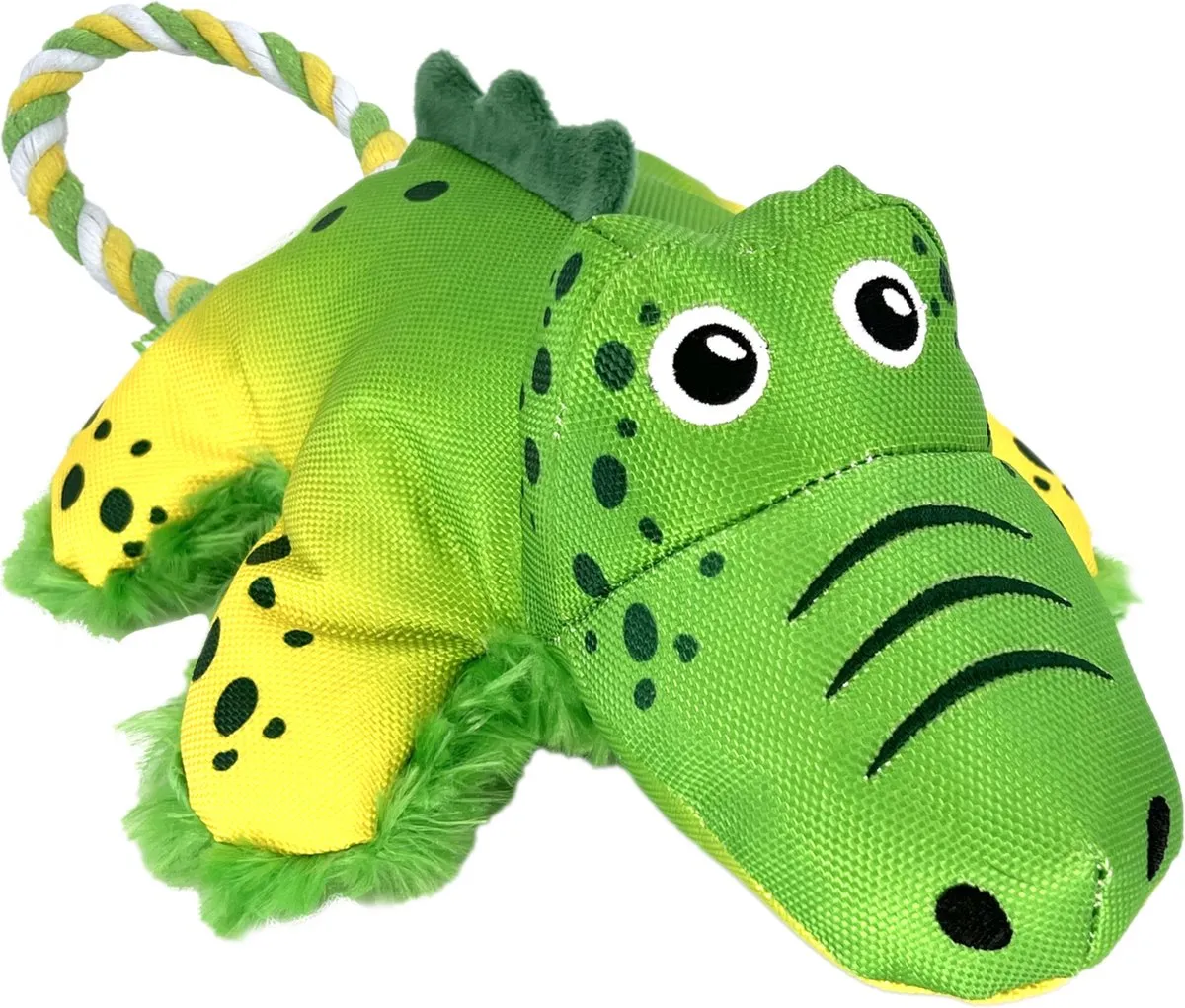 KONG Cozie Tuggz Alligator Hondenspeeltje