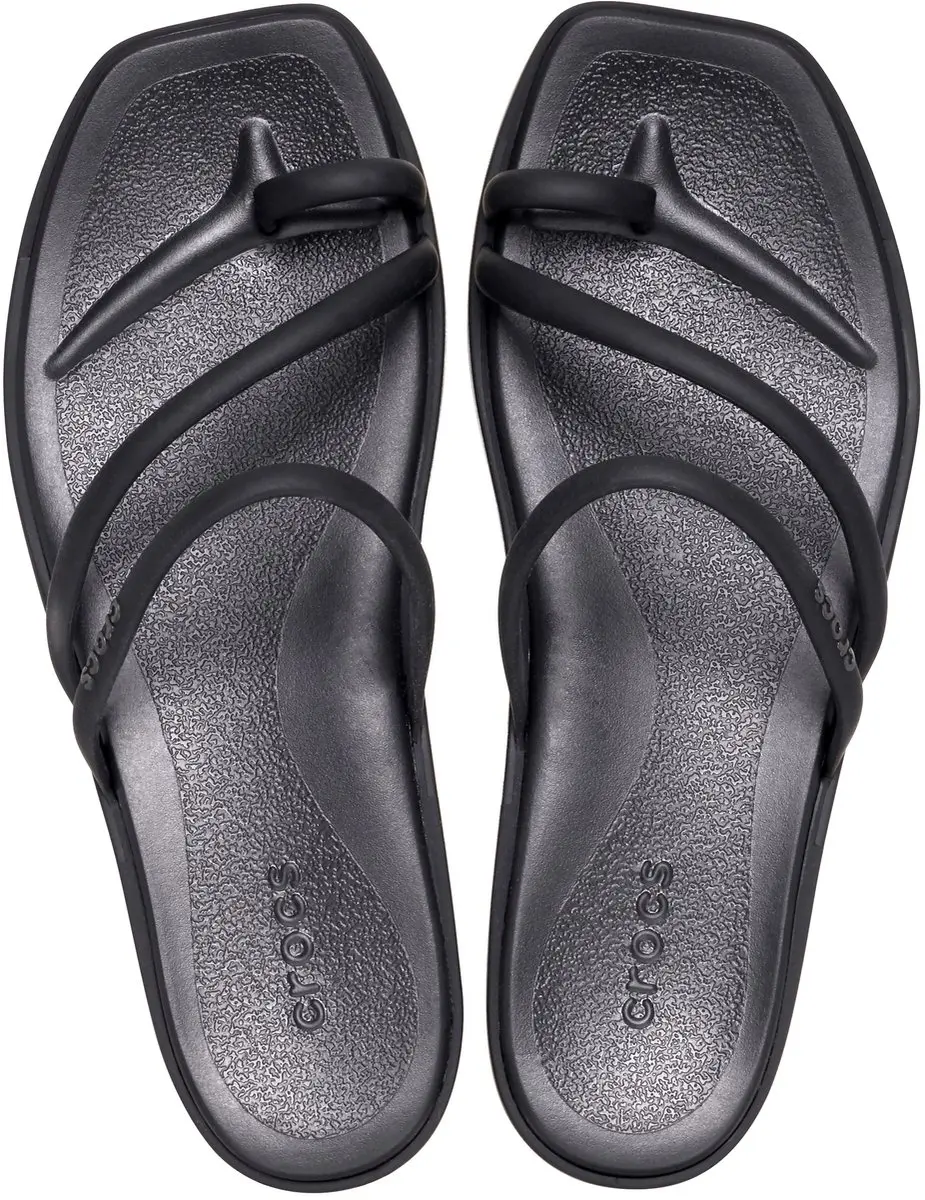 Crocs Miami Toe Loop Teensandalen - Zwart - afbeelding 5 van 6